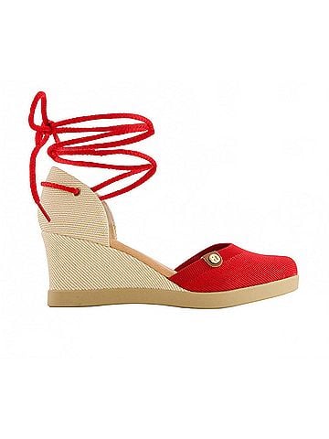 Andrea Women's Wedge Ankle And Calf Strap Espadrilles (view 1)