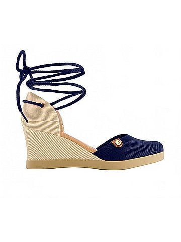 Andrea Women's Wedge Ankle And Calf Strap Espadrilles (view 1)