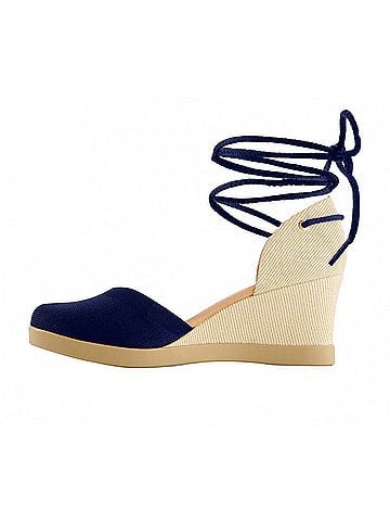 Andrea Women's Wedge Ankle And Calf Strap Espadrilles (view 2)