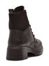 Andrea Black Women's Combat Boots Size 5 - photo 2