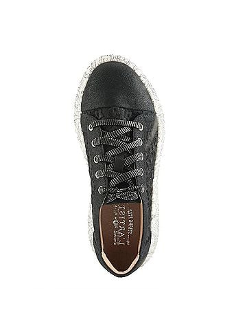 L'Artiste Women's Sneakheart Shoe in Black (view 2)