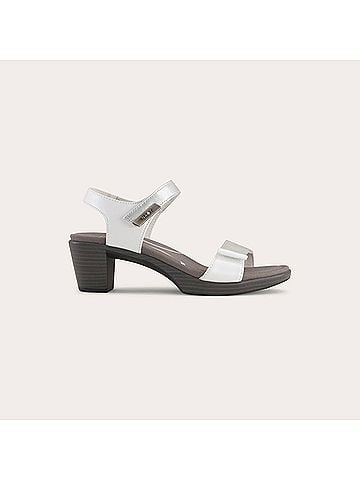 Naot Women's Intact Sandals in Soft White/ Ivory Combo (view 2)