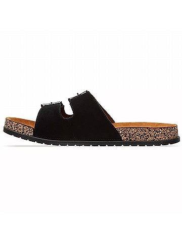 Andrea Women's Double Buckle Strap Sandals (view 2)