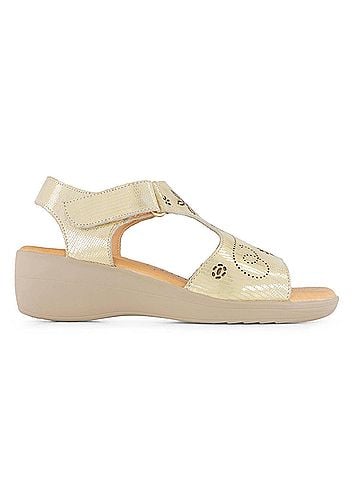 Andrea Women's Wedge Leather Sandals (view 1)