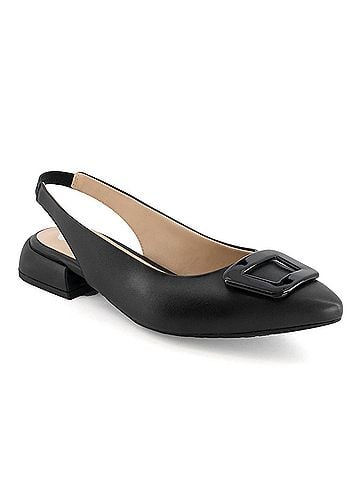 Andrea Women's Elastic Slingback Flats (view 2)