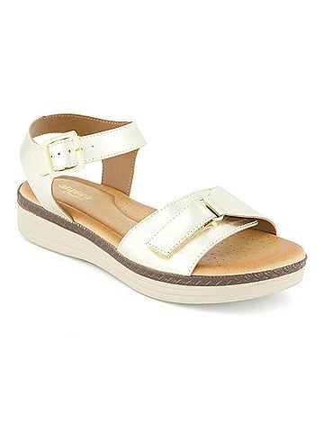 Andrea Women's Comfort Sandals With Hook And Loop Closure (view 2)