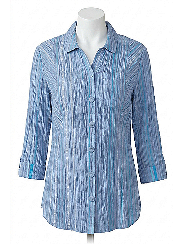 Habitat Baja Weave Montecito Top in Rain (view 1)