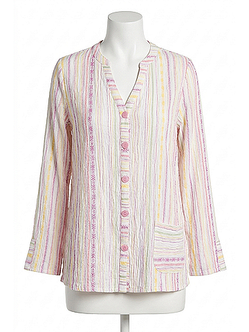 Habitat Baja Weave Carmel Top in Multicolored (view 1)
