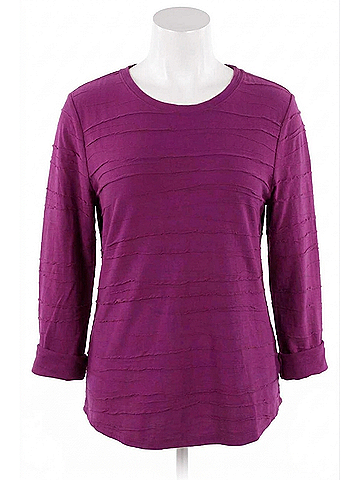 Habitat Women's Steady Stream Long Sleeve Shirt in Mulberry (view 1)