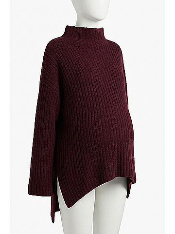 Hatch Women'S Cabin Sweater in Maroon (view 1)