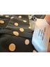Lane Bryant 100% Polyester Polka Dots Black Tan Casual Pants Size 20 - photo 5