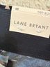 Lane Bryant 100% Polyester Polka Dots Black Tan Casual Pants Size 20 - photo 4