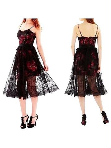 Pearl GEORGINA CHAPMAN of marchesa Cocktail Dress (view 1)