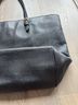 Coach Solid Black Leather Tote One size - photo 6