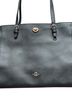 Coach Solid Black Leather Tote One size - photo 2