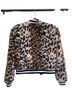 JACK Animal Print Multi Color Faux Fur Jacket Size S - photo 2