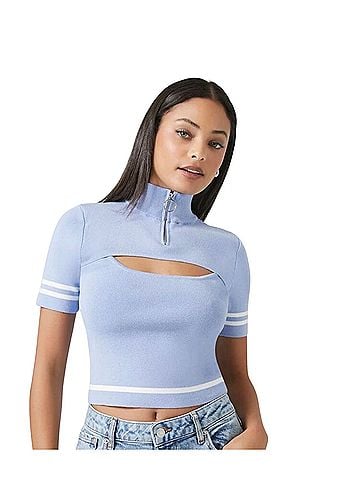 Forever 21 Short Sleeve Blouse (view 1)