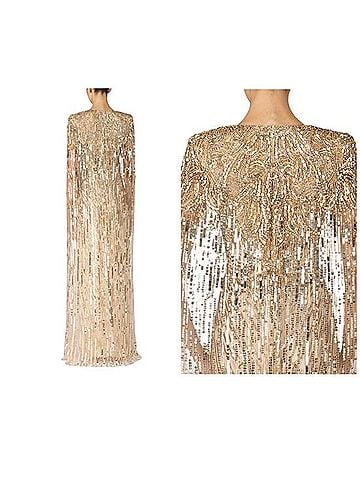 Jenny Packham Gold Rush Cocktail Dress (view 2)