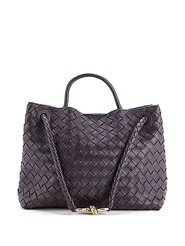 Bottega Veneta Andiamo Top Handle Bag Intrecciato Nappa Medium (view 1)
