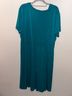 L.L.Bean Polka Dots Teal Active Dress Size 2X - photo 3