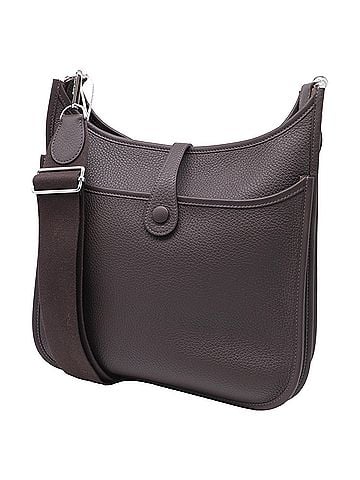 Hermès Hermès Evelyn III 29 Shoulder Bag in Brown Clemence Leather (view 2)
