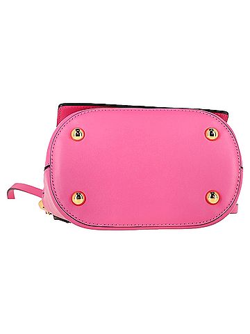 MARNI Marni Pannier Cross-Body Bag in Pink Leather (view 2)
