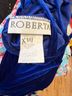 Roberta Blue Cocktail Dress Size M - photo 3