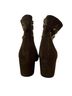 Sigerson Morrison 100% Suede Brown Ankle Boots Size 8 1/2 - photo 2