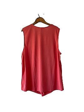 Green Envelope Sleeveless Top (view 2)