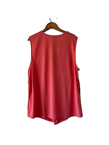 Green Envelope Sleeveless Top (view 2)