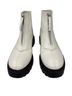 Matisse 100% Leather White Ankle Boots Size 8 - photo 1