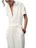 Zara White Jumpsuit Size XS - photo 2