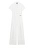 Zara White Jumpsuit Size XS - photo 1
