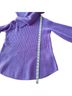 Soft Surroundings 100% Cashmere 1% Nylon 1% Spandex Purple Cashmere Pullover Sweater Size XS - photo 9