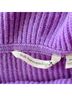 Soft Surroundings 100% Cashmere 1% Nylon 1% Spandex Purple Cashmere Pullover Sweater Size XS - photo 7