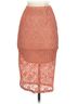 Bebe 100% Polyester Orange Bebe Formal Skirt Size XS - photo 2