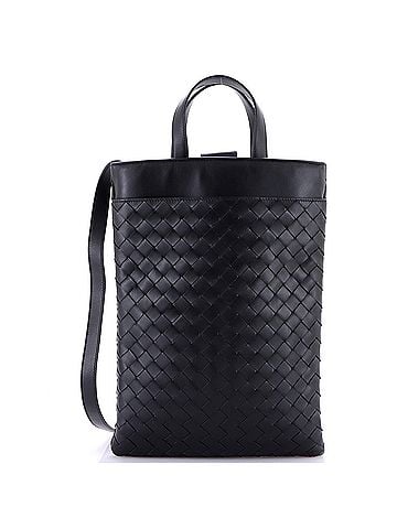 Bottega Veneta Laptop Case with Handle Intrecciato Nappa (view 1)