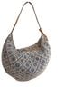 Tory Burch Floral Blue White Leather Hobo One size - photo 2