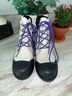 Timberland White Black Purple Hiking boots Size 9 1/2 - photo 3