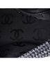 Chanel 100% Raffia Black CC Flap Bag Woven Raffia Small One size - photo 5