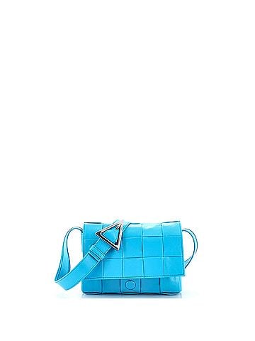 Bottega Veneta Cassette Crossbody Bag Maxi Intrecciato Leather Small