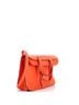 Hermès 100% Leather Orange Halzan Bag Clemence 31 One size - photo 3