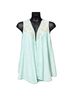 Pol 100% Rayon Green Tank Top Size L - photo 1