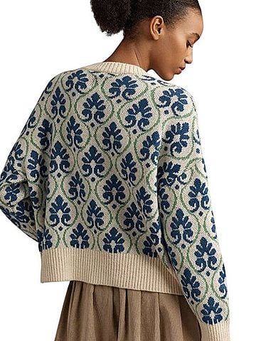 Maeve Pop Floral Cardigan Cardigan (view 2)