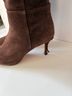 Reformation 100% Suede Brown Boots Size 9 - photo 6