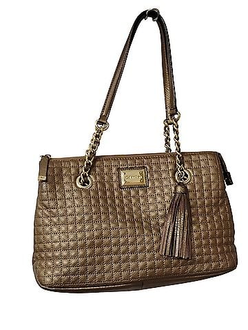 Calvin Klein Leather Tote (view 1)