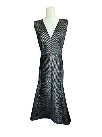 BCBGMAXAZRIA Runway Jocelyn Jacquard A-Line Cocktail Dress (view 2)