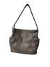 Brighton Gray Leather Hobo One size - photo 1