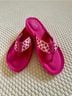 Coach Solid Pink White Sandals Size 7 - photo 7