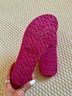Coach Solid Pink White Sandals Size 7 - photo 5